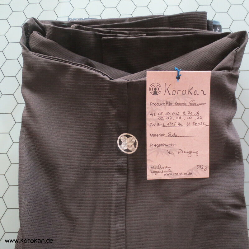 Gräsermeer Hitoe Rho Seide Tomesode Kimono