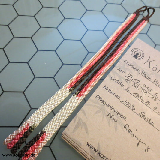 Haori Himo - dreireihig, dreier Ende ohne Troddeln