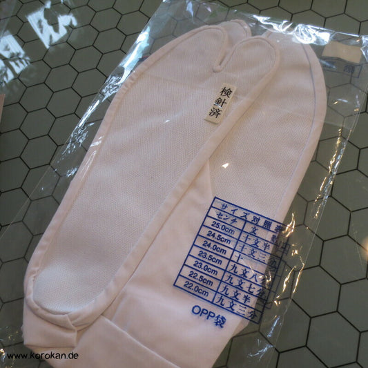 Tabi weiß mit Haken