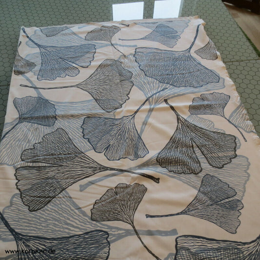 Gingko Blätter Interlock Baumwoll Jersey