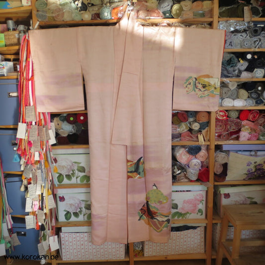 Murasaki Shikibu und Genji Homongi Kimono