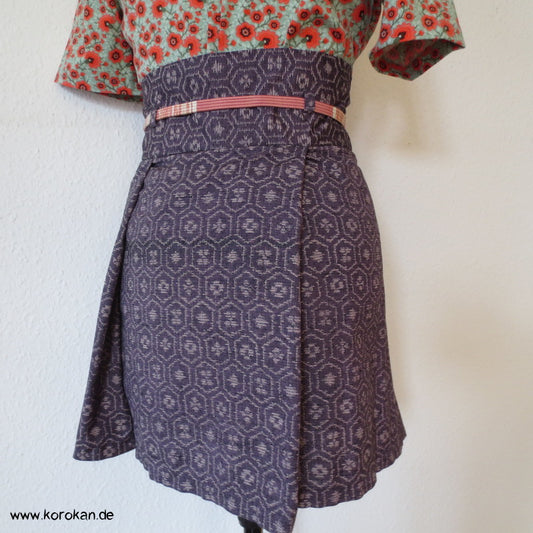 Kikko Kasuri Tsumugi Wickelrock, Obijime