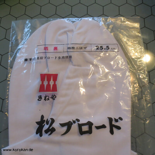 Tabi weiß mit Haken