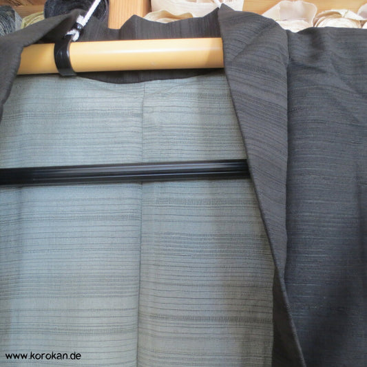 Rho Tsumugi Seide Haori - Kimono Jacke - für den Sommer