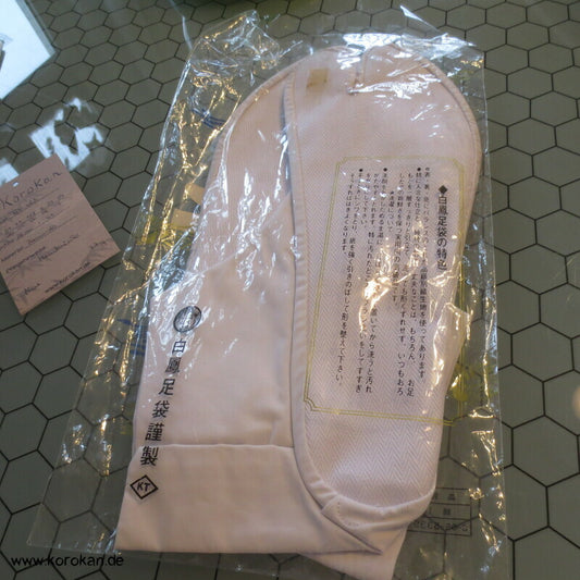 Tabi weiß mit Haken