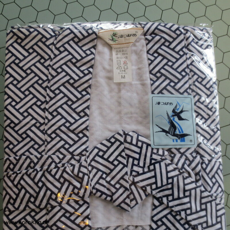 Higaki Nemaki - Kimono zum Schlafen, Baumwolle, originalverpackt