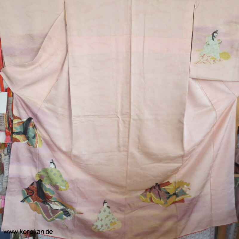 Murasaki Shikibu und Genji Homongi Kimono