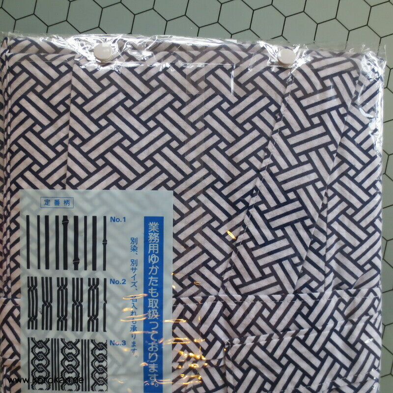 Higaki Nemaki - Kimono zum Schlafen, Baumwolle, originalverpackt