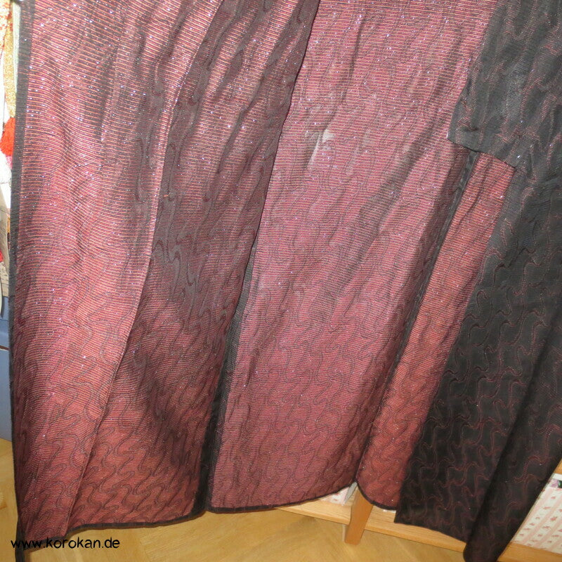 Wellen Drehergewebe Hitoe Kimono, Seide