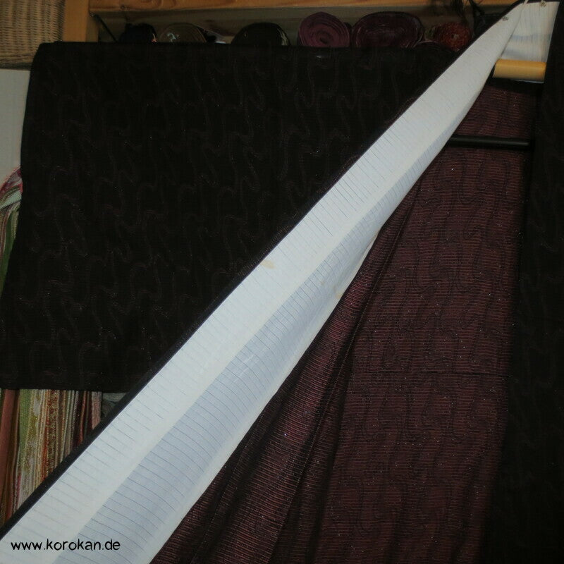 Wellen Drehergewebe Hitoe Kimono, Seide