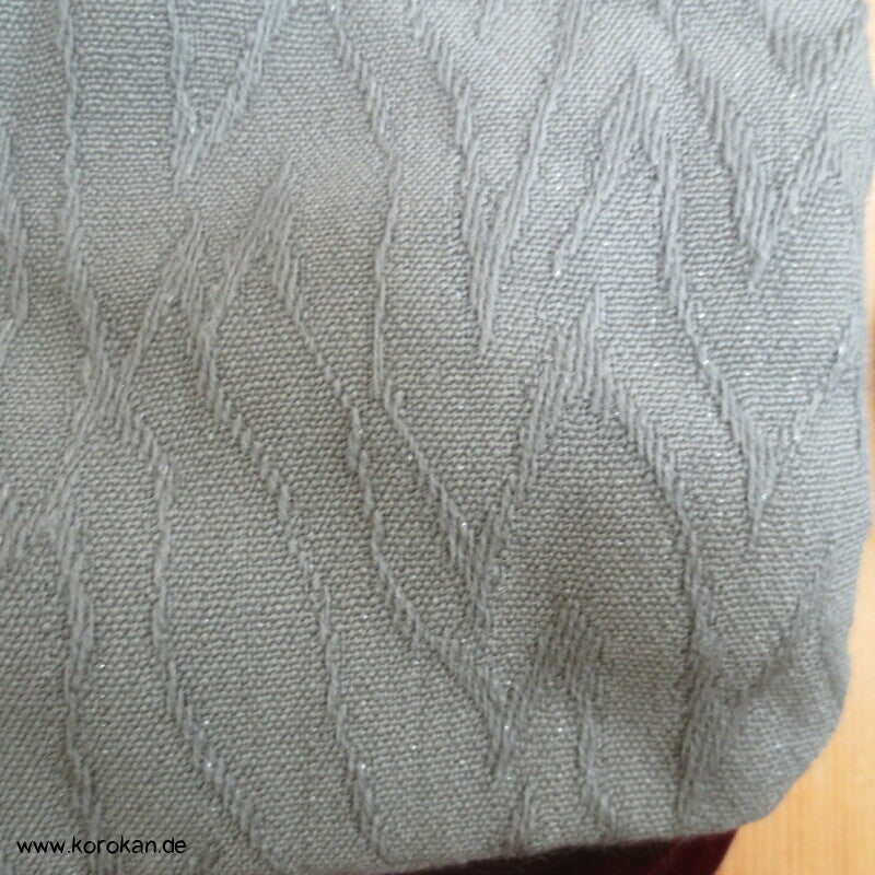 grau-silber - annual growth Haori Kimono Jacke, mit Himo