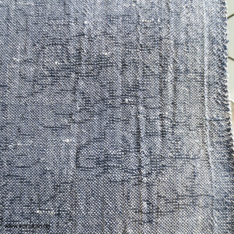 Pinien blaugrau Sommer Kimono Krepp