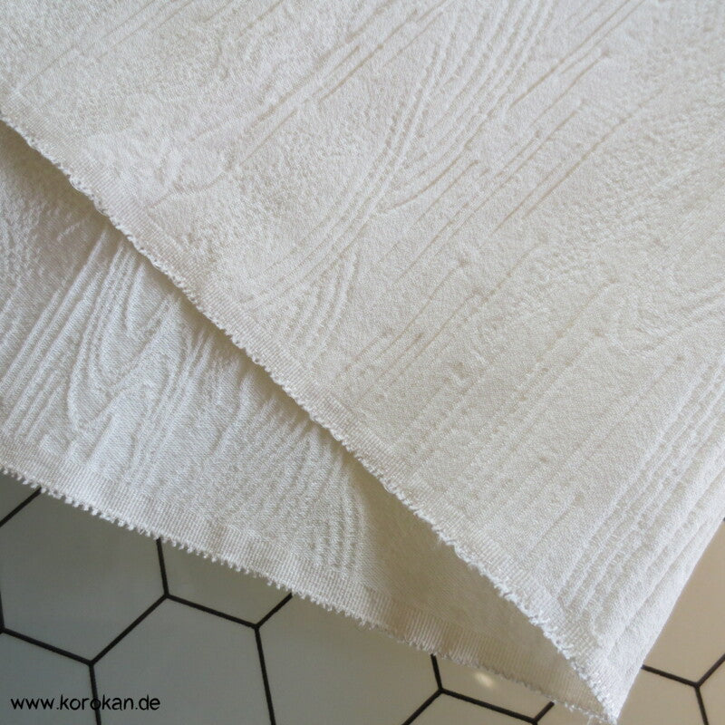 naturfarben Wellen Kakeshita Seide für Hochzeits Kimono