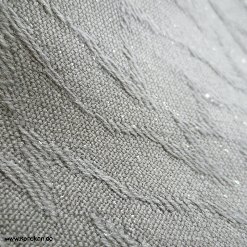 grau-silber - annual growth Haori Kimono Jacke, mit Himo
