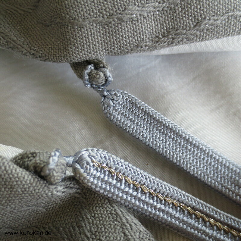 grau-silber - annual growth Haori Kimono Jacke, mit Himo