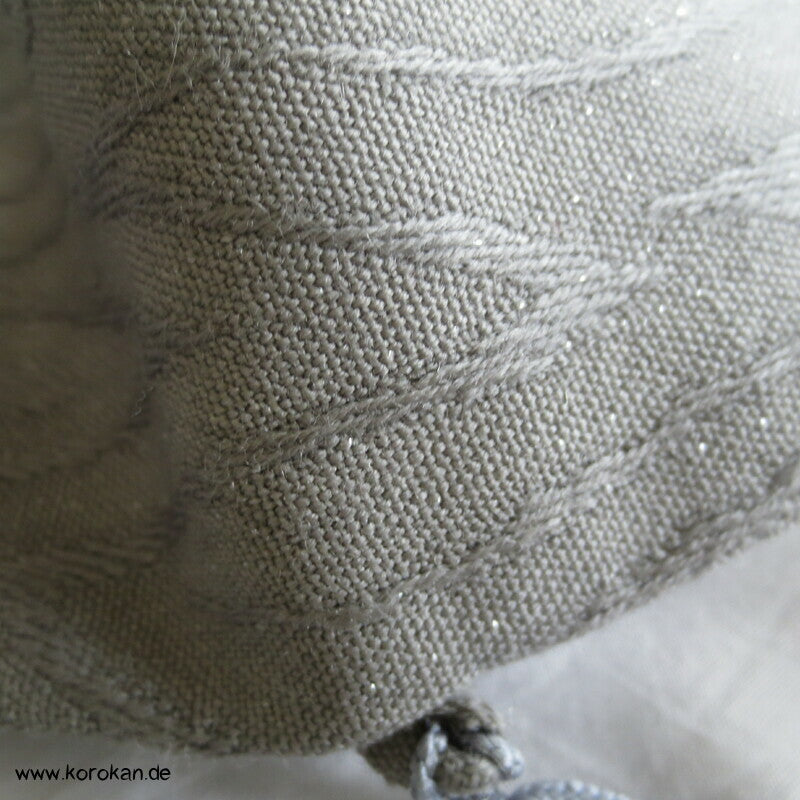 grau-silber - annual growth Haori Kimono Jacke, mit Himo