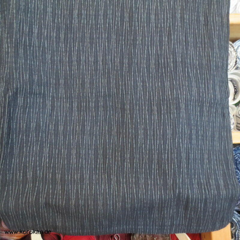Tatewaku Streifen Jofu Hanf Hitoe Kimono