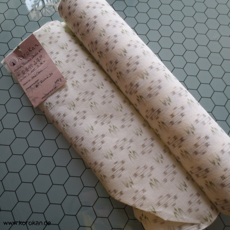 Schwalben Druck Kasuri Yukata Kimono Hanf Stoff