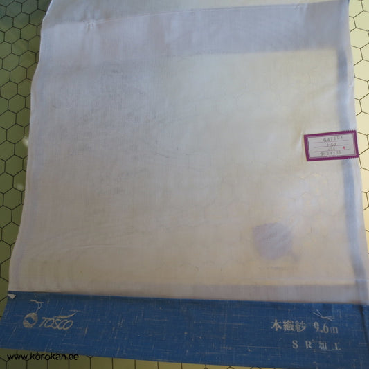 Wellen Blüten Drehergewebe halbtransparenter Juban Tanmono