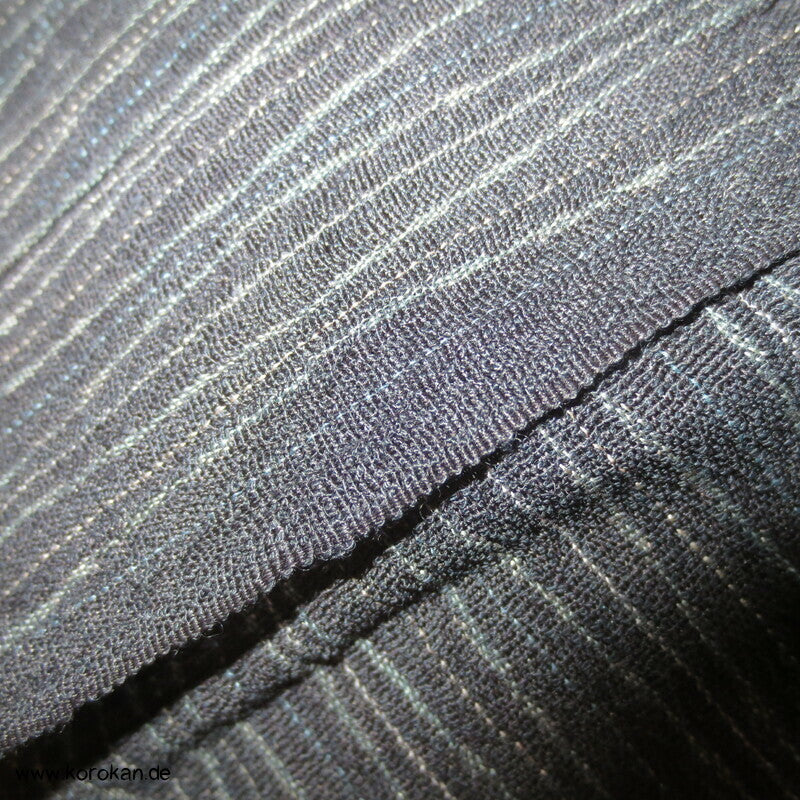 Tatewaku Streifen Jofu Hanf Hitoe Kimono