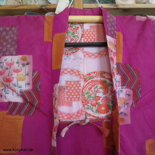 Haori Kimono Jacke Meisen Shikishi 1930'er