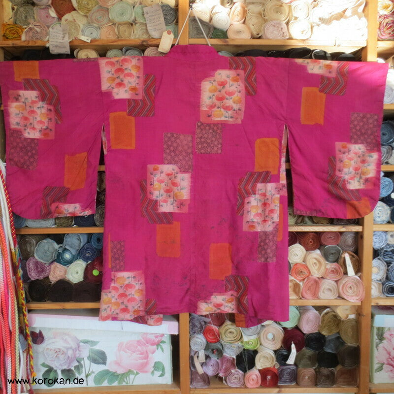 Haori Kimono Jacke Meisen Shikishi 1930'er
