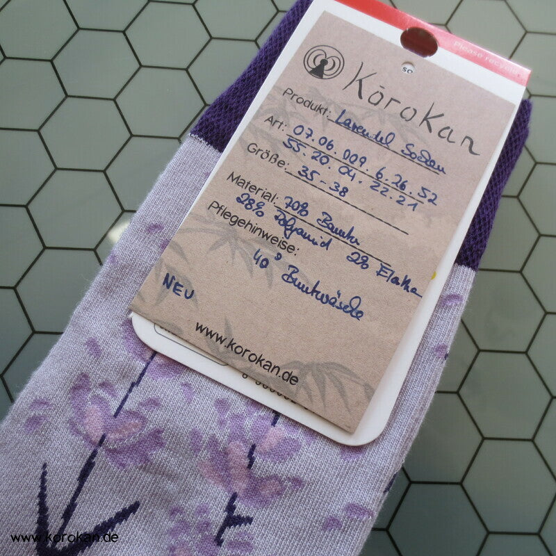 Dedoles Bambus Socken mit japanischen Motiven