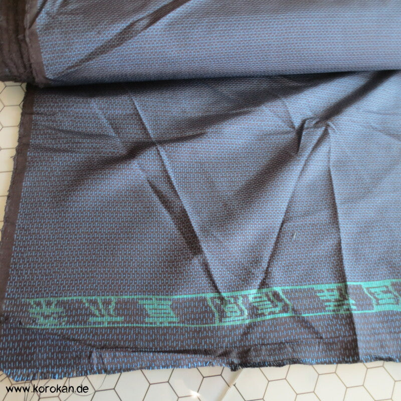 Oshima Mini Kikko Tsumugi Männer Kimono Seide