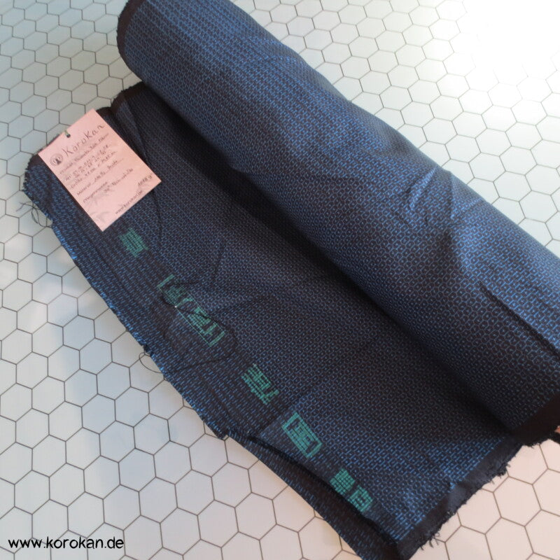 Oshima Mini Kikko Tsumugi Männer Kimono Seide