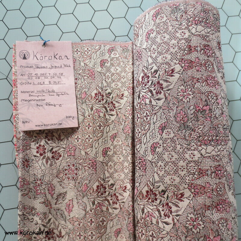 Kiribame Steinweg Wolle/ Seide Kimono Jacquard