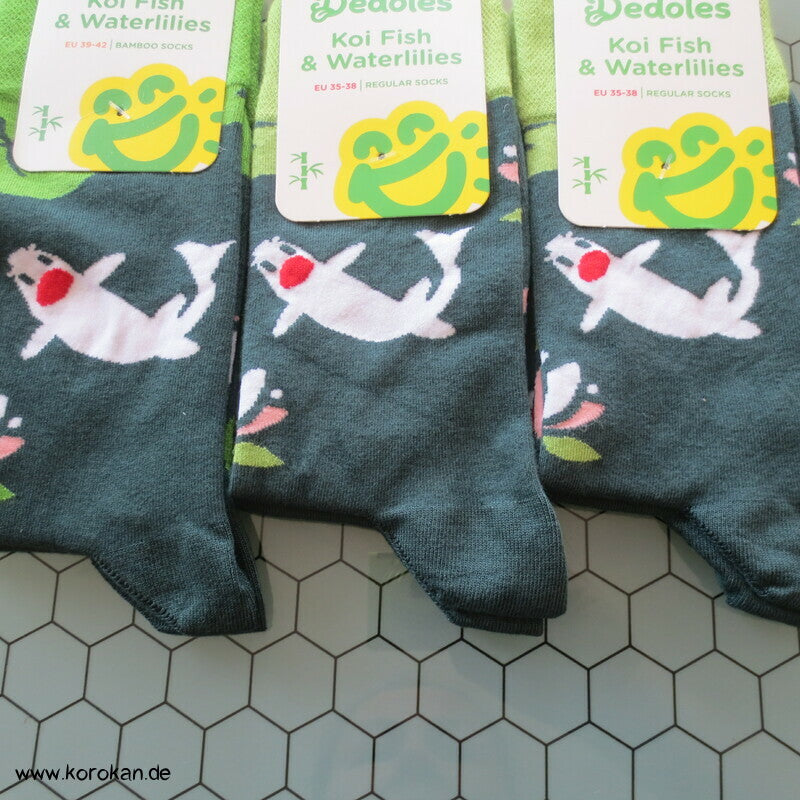 Dedoles Bambus Socken mit japanischen Motiven