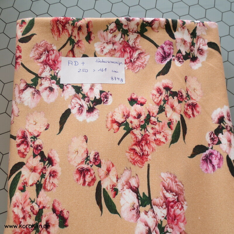 Kirschzweige Sakura Baumwoll Jersey