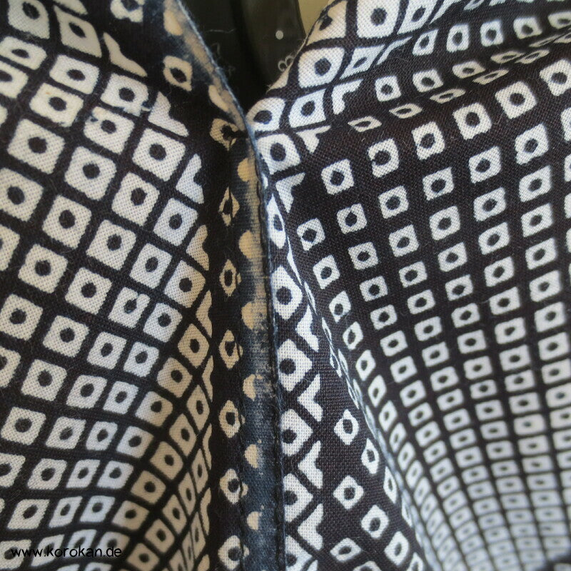 Hochsommer / Strand Kleid aus Yukata Baumwolle, Schmetterlinge, Gr. L