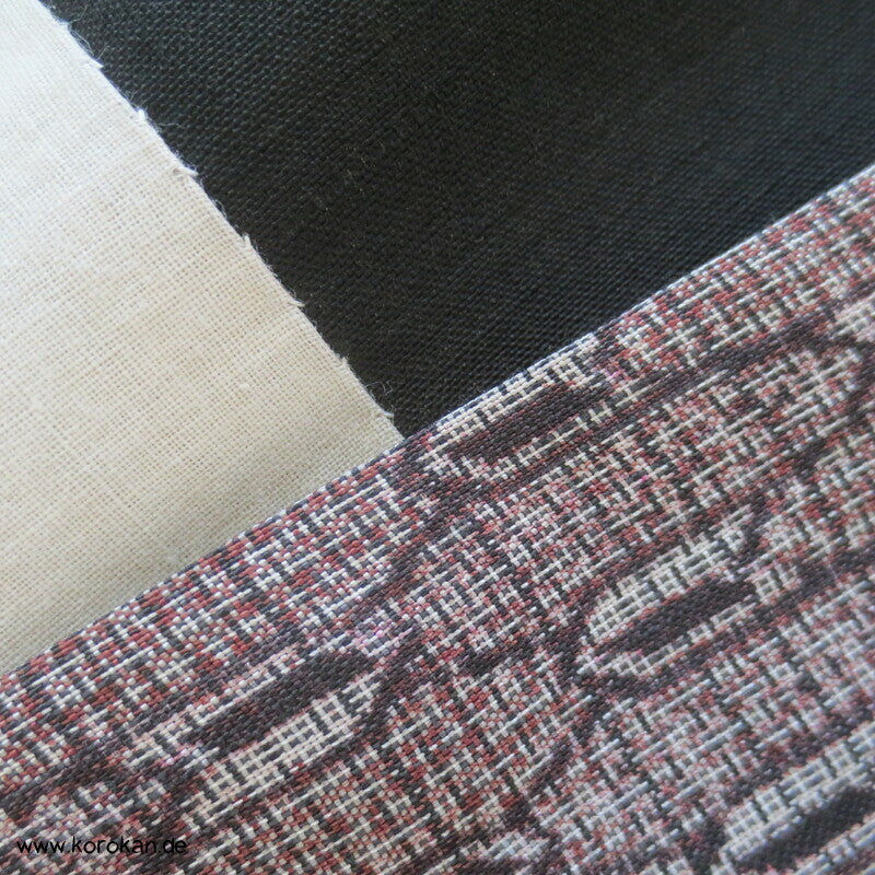 Oshima Tsumugi Seiden Kasuri Kimono Pfeile, antik