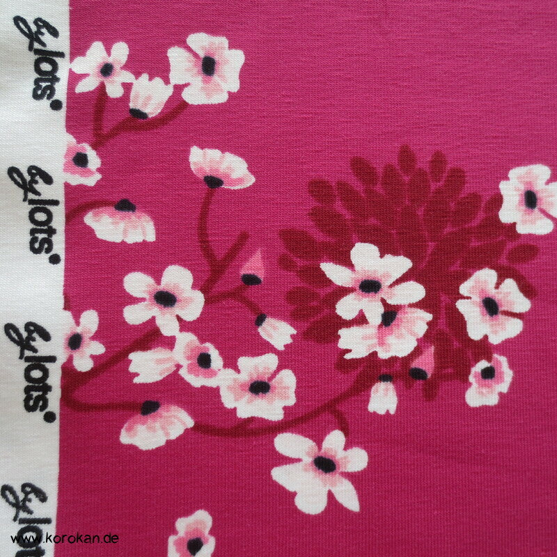 Kirschzweige Sakura Baumwoll Jersey by lots