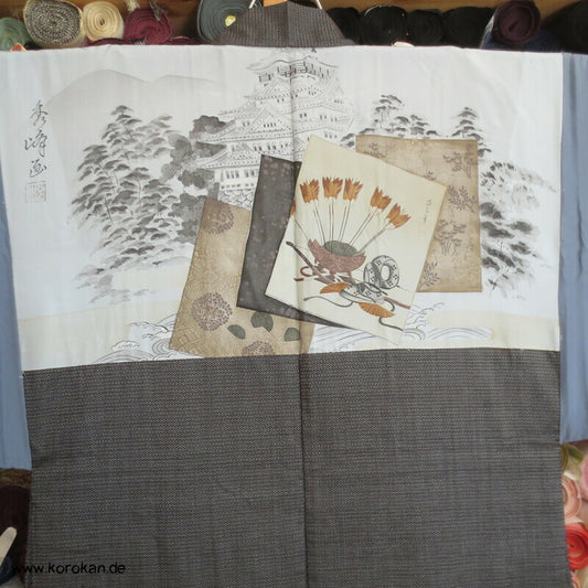 Tsumugi Seiden Haori, Shikishi Futter Burg