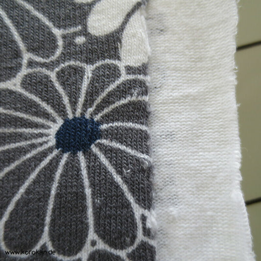 Chysanthemen dicht an dicht Baumwoll Jersey OjuTie