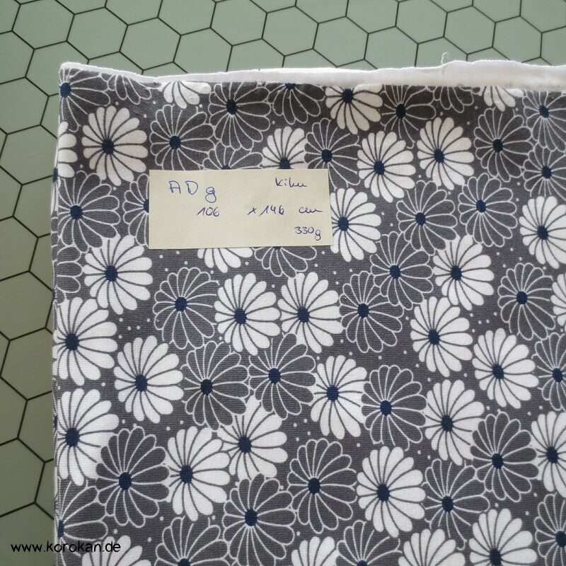 Chysanthemen dicht an dicht Baumwoll Jersey OjuTie