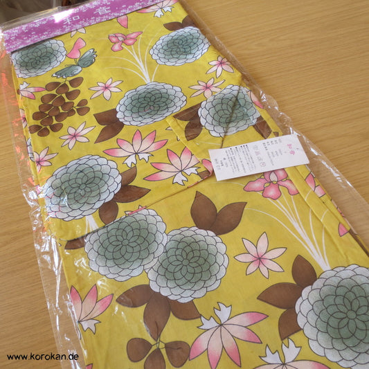Kugel - Chrysanthemen Yukata, reine Baumwolle