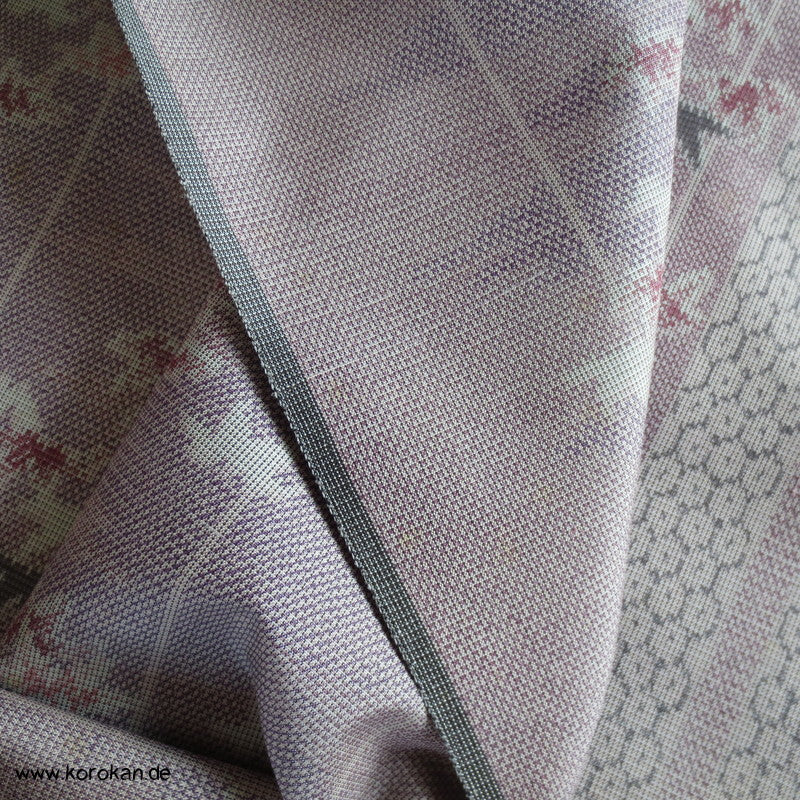 Bambus, Kikko Kasuri Tsumugi Kimono Seide