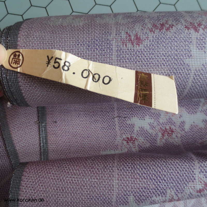 Bambus, Kikko Kasuri Tsumugi Kimono Seide