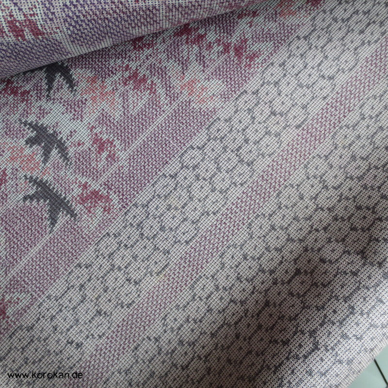 Bambus, Kikko Kasuri Tsumugi Kimono Seide