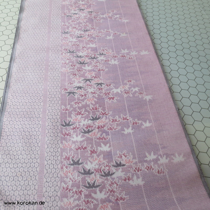 Bambus, Kikko Kasuri Tsumugi Kimono Seide