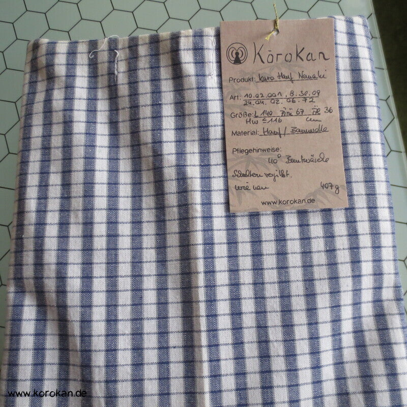 Yukata / Nemaki Schlaf Hanf / Baumwoll Kimono