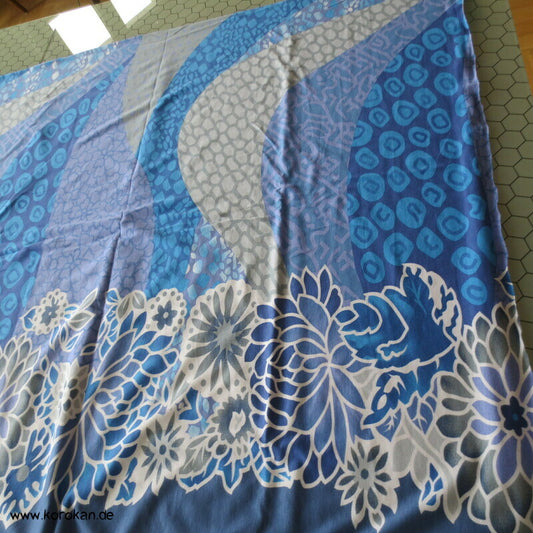 Wellenblüte Bordüre Viscose Jersey