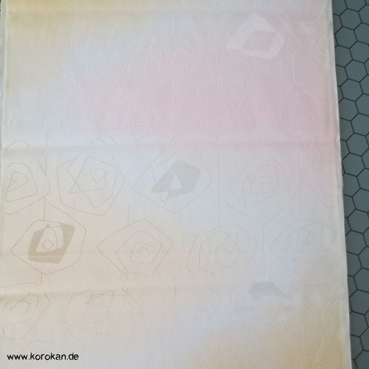 stilisierte Rose vor Bokashi Juban Kimono Futterstoff
