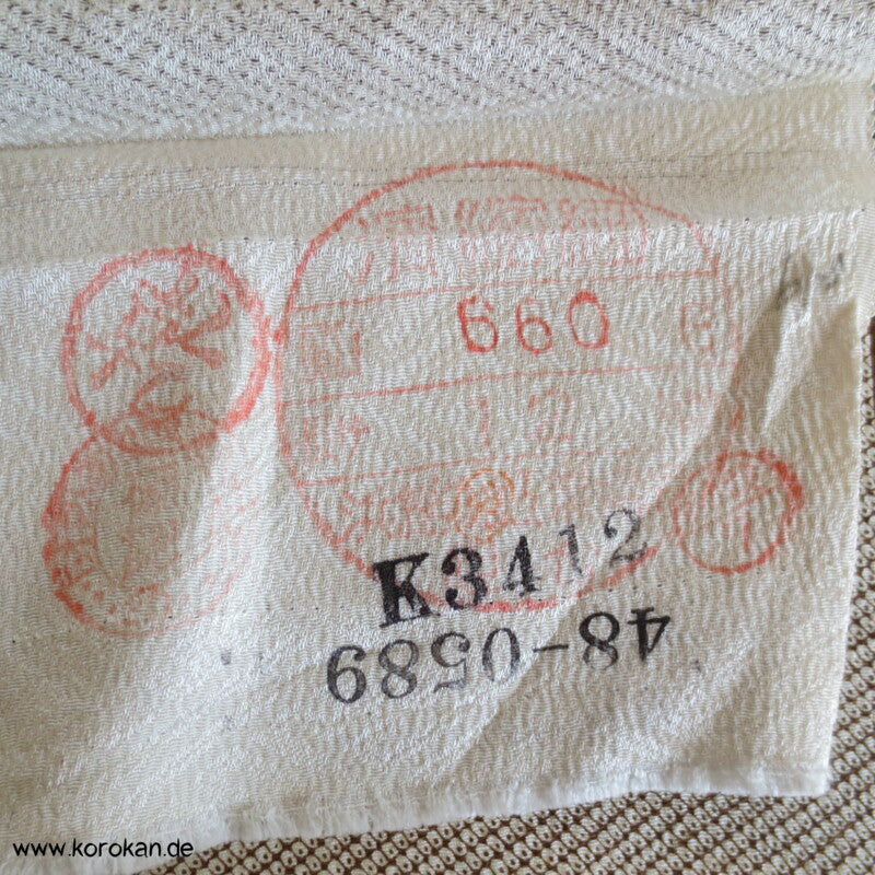 Mini Kanoko Dot Muster Seide
