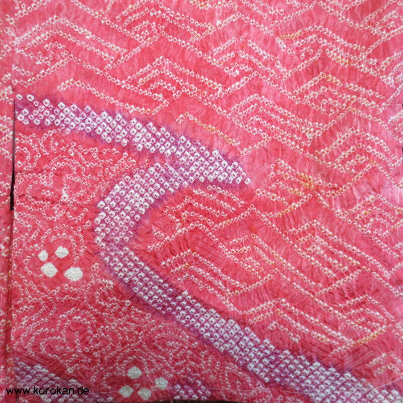 Wellen und Zacken Full Shibori Haori
