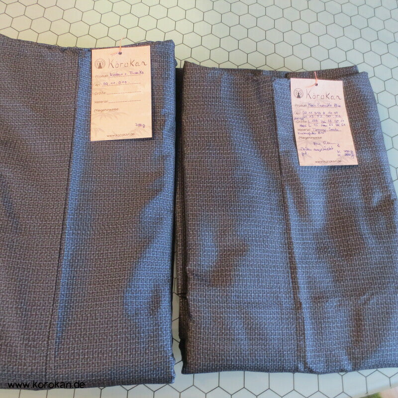 Oshima Tsumugi Seide Kimono + Haori Ensemble