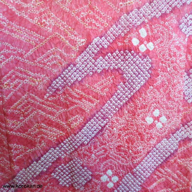 Wellen und Zacken Full Shibori Haori